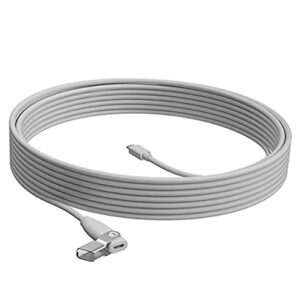 LOGITECH RALLY MIC POD EXTENSION CABLE adds 10 meters of additional reach to the cabling of Rally Mic Pod or Rally Mic Pod Hub Best Price in Dubai UAE. Logitech Authorised Supplier in Dubai UAE