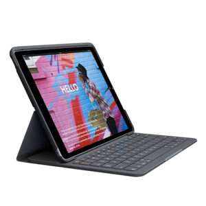 Logitech Slim Folio Integrated Keyboard Case with Bluetooth for iPad 7th Gen & 8th Gen-10.2" Inch SLIM FOLIO Best Price in Dubai UAE. Logitech Authorised Supplier in Dubai UAE
