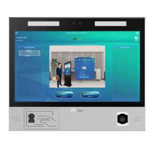 ZKTECO Temperature Detector & Face Recognisation incorporated WITH fingerprint FaceKiosk-H13A FaceKiosk-H13A Best Price in Dubai UAE. ZKTeco Authorised Supplier in Dubai UAE