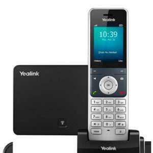 Yealink W56P Mid Level Premium Wireless DECT IP Phone W56P Best Price in Dubai UAE. Yealink Authorised Supplier in Dubai UAE