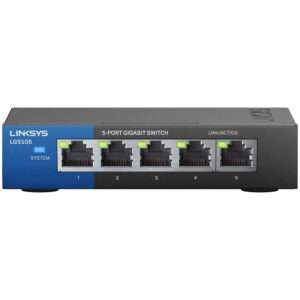 Linksys LGS105 5-Port Business Desktop Gigabit Switch