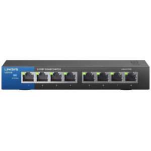 Linksys LGS108 8-Port Business Desktop Gigabit Switch